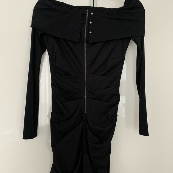 Nicole Miller Atelier Black Dress - Picture 3 of 3